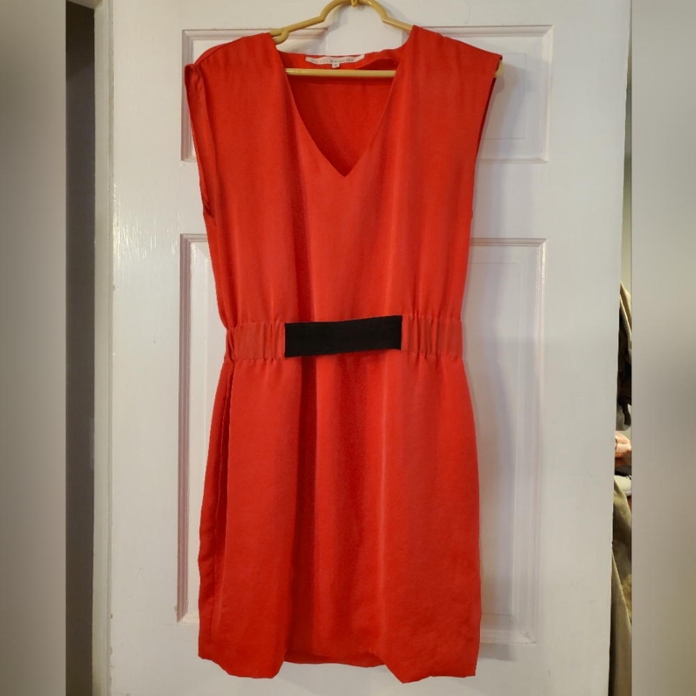 RACHEL Rachel Roy Size 6 Coral Dress with pockets